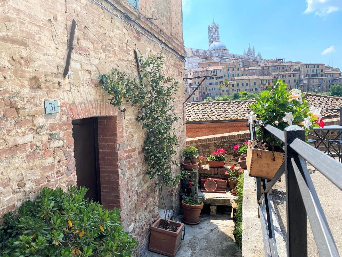 Camporegio 31- In Centro Con Vista Sul Duomo 锡耶纳 外观 照片