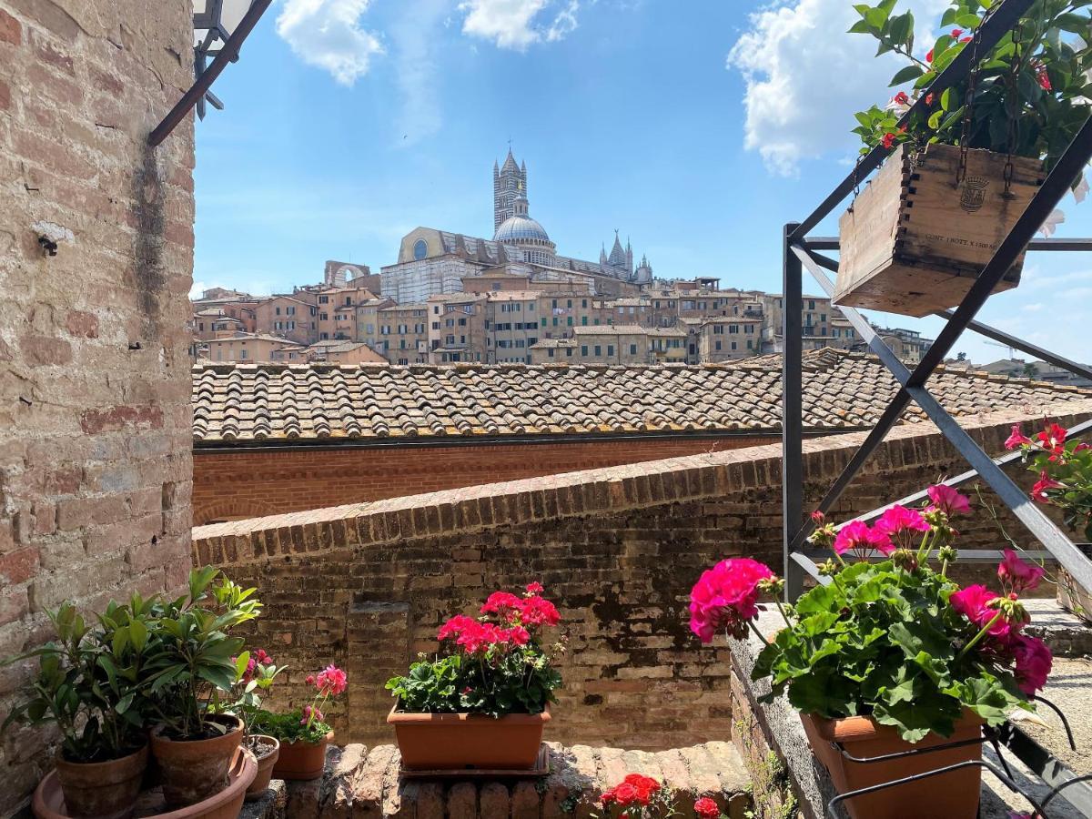 Camporegio 31- In Centro Con Vista Sul Duomo 锡耶纳 外观 照片